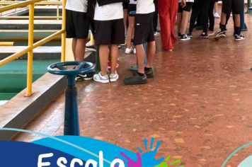 Foto - Escola no SAAE 
