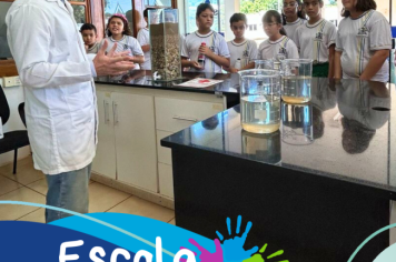 Foto - Escola no SAAE 