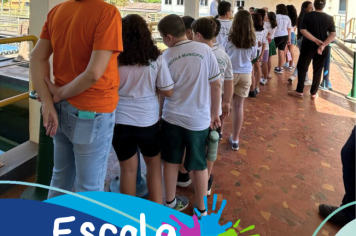 Foto - Escola no SAAE 