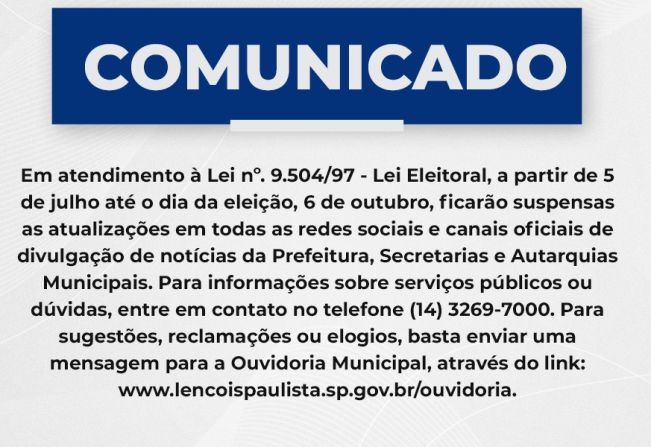 ATENDIMENTO À LEI N° 9.501/97